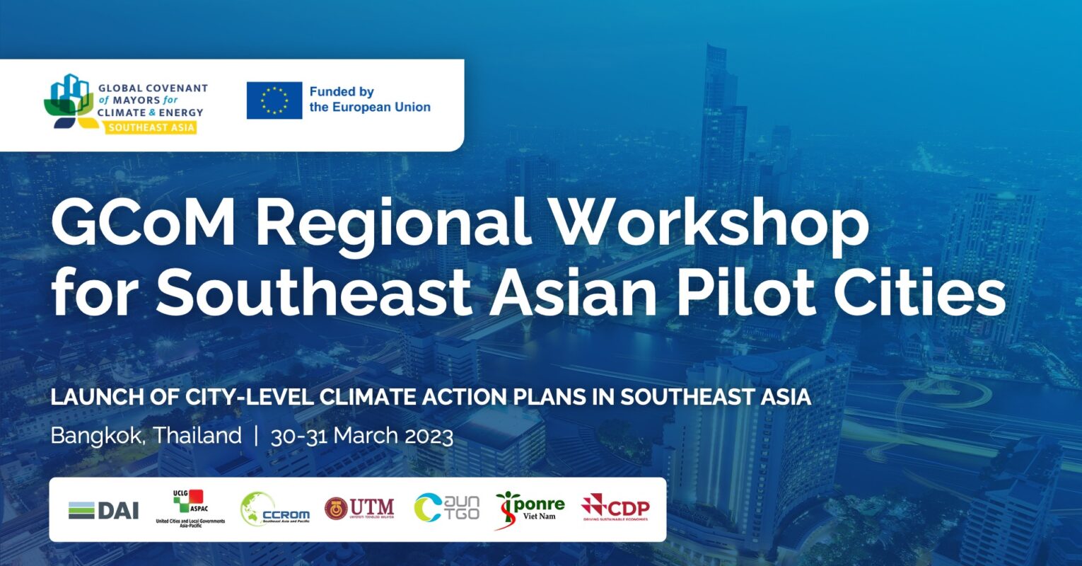 Southeast Asia Pilot Cities Launch Ambitious Climate Action Plans